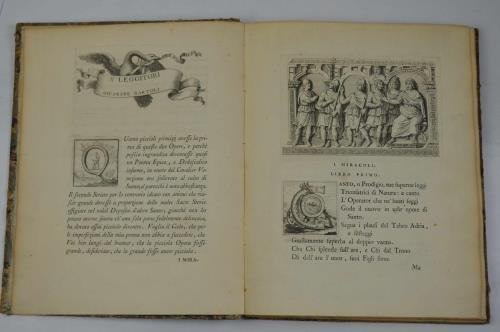 I Miracoli. Libri due... Segue una Dissertazione sopra un insigne monumento degli antichi cristiani conservato in Ancona, del quale alcune figure rappresentano il miracolo della Stella comparsa à Magi - Giuseppe Bartoli - copertina