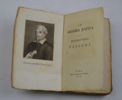 La Secchia rapita - Alessandro Tassoni - copertina