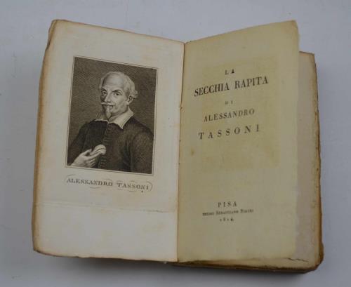 La Secchia rapita - Alessandro Tassoni - copertina