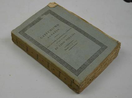 Catechismo agrario - Ciro Pollini - copertina