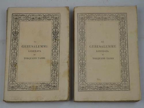 La Gerusalemme liberata - Torquato Tasso - copertina