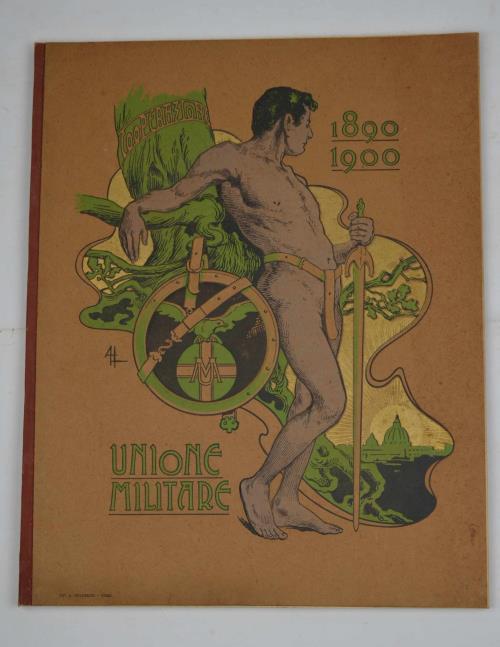 Il Primo Decennio di Vita della Unione Militare. MDCCCXC-MDCCCC - copertina