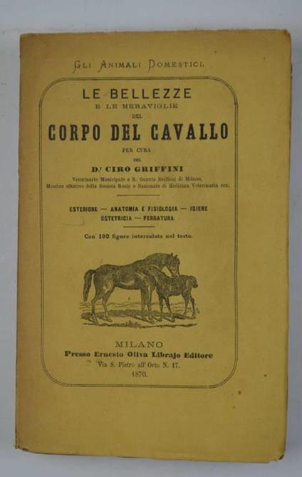 Le bellezze del cavallo - Ciro Griffini - copertina