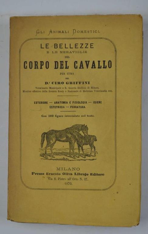 Le bellezze del cavallo - Ciro Griffini - copertina