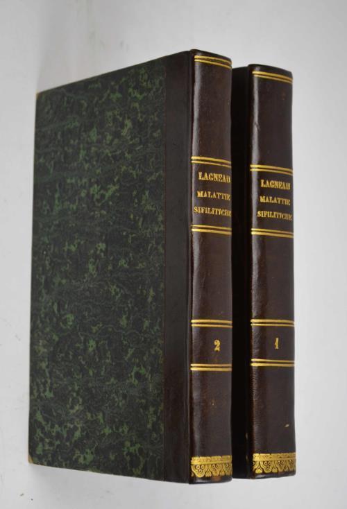 Trattato pratico intorno le malattie sifilitiche… Prima traduzione italiana eseguita sulla sesta parigina da Pietro Maggi - L.V. Lagneau - copertina