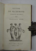 Lettere… tradotte dal greco per Francesco Negri