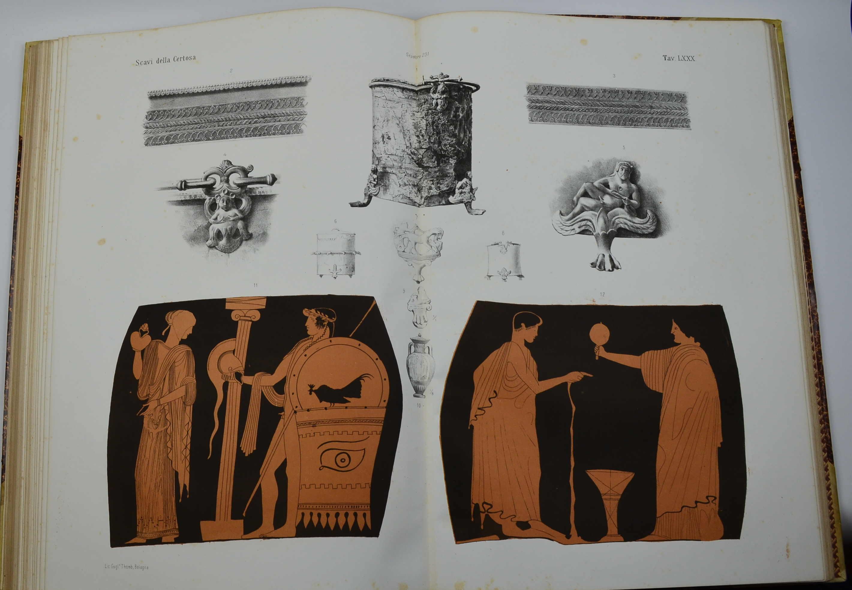 Gli scavi della Certosa di Bologna descritti e illustrati