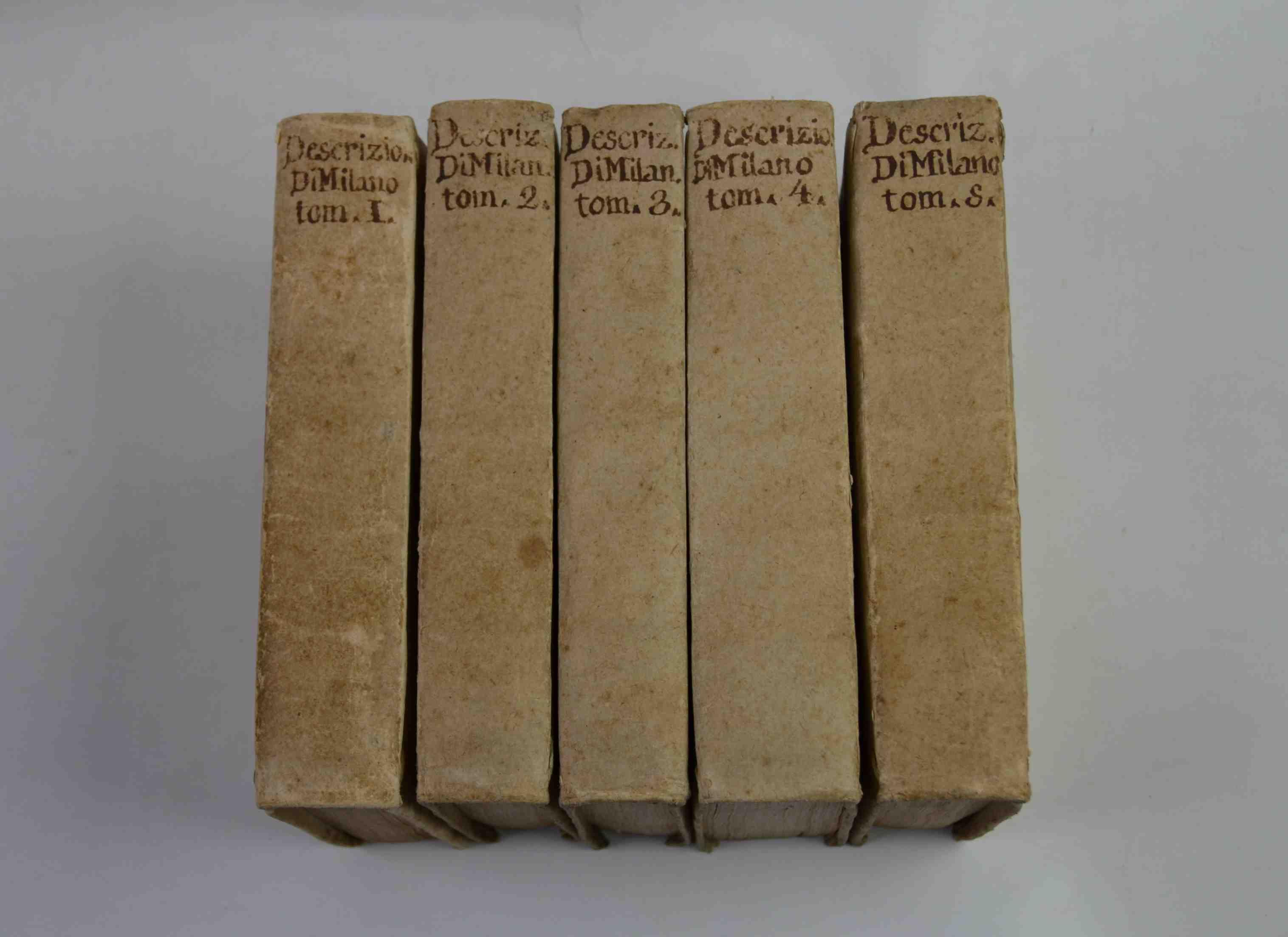Descrizione di Milano ornata con molti disegni in rame delle fabbriche più cospigue che si trovano in questa metropoli, raccolta e ordinata da Serviliano Latuada, sacerdote milanese