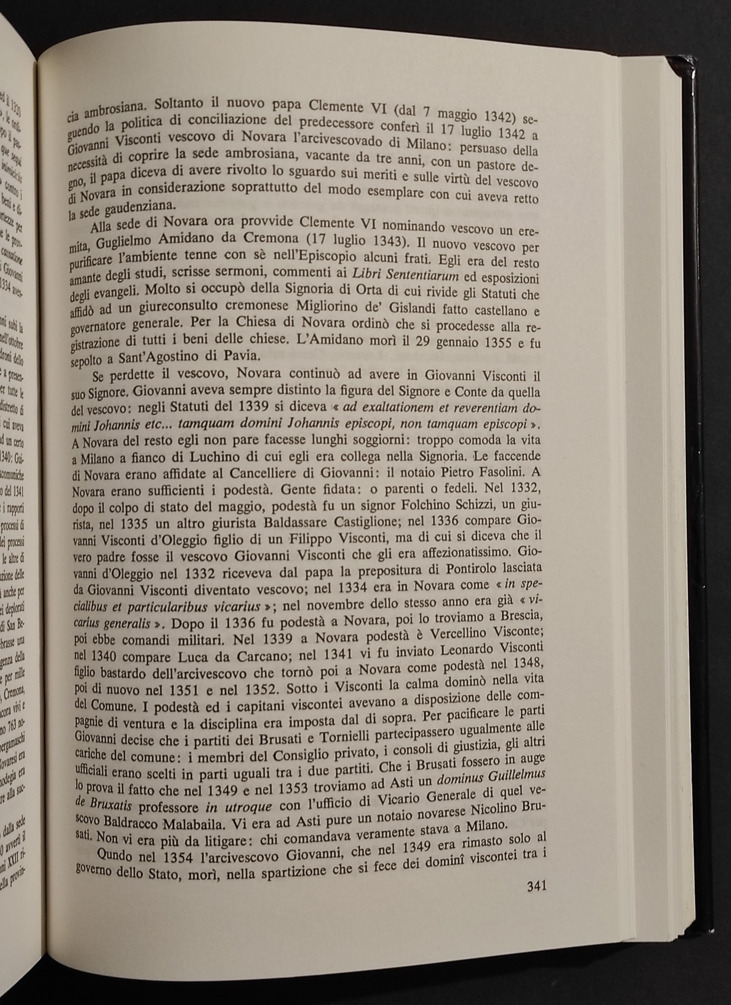 Storia di Novara - F. Cognasso - Ed. Interlinea - 1992