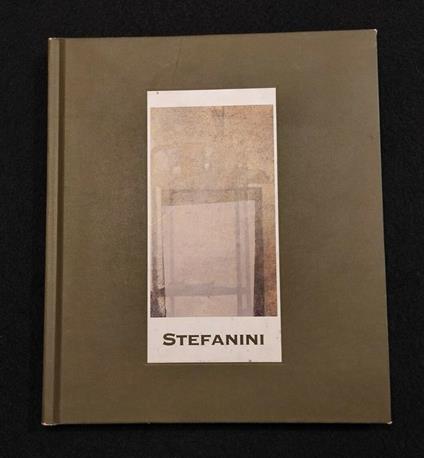 Stefanini - Il Segno delle Cose. Opere 1991-1994 - Vianello Libri - 1994 - Francesco Stefani - copertina