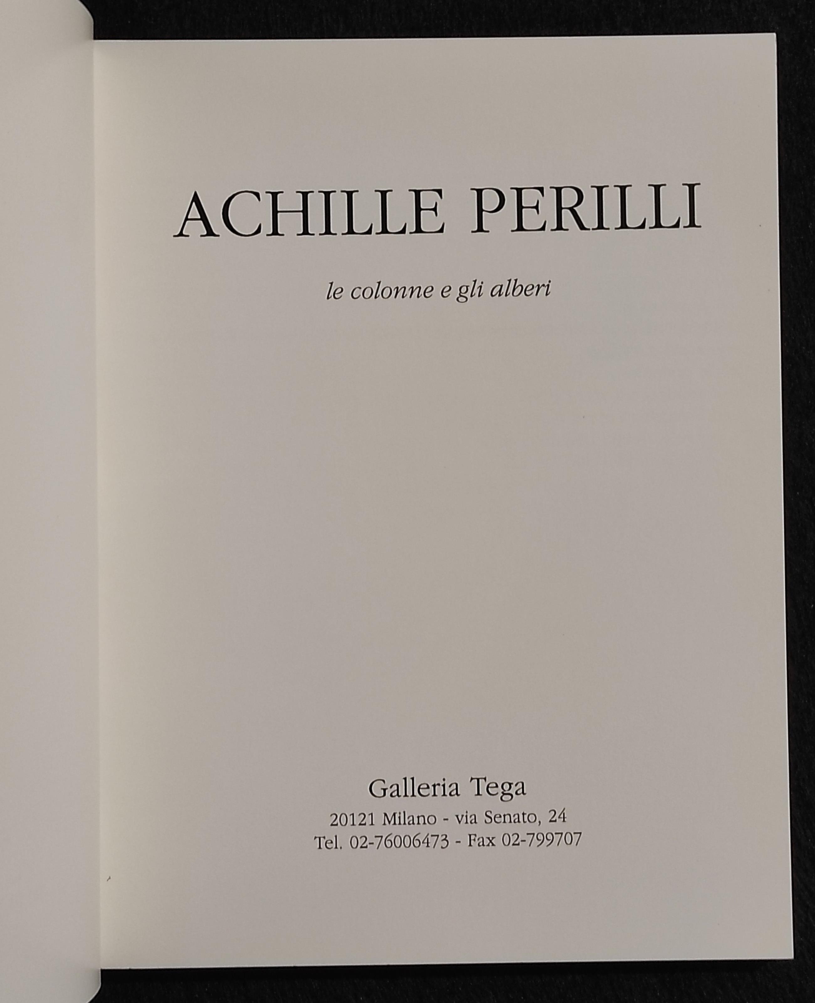 Achille Perilli - Le Colonne E Gli Alberi - Galleria Tega - 1998