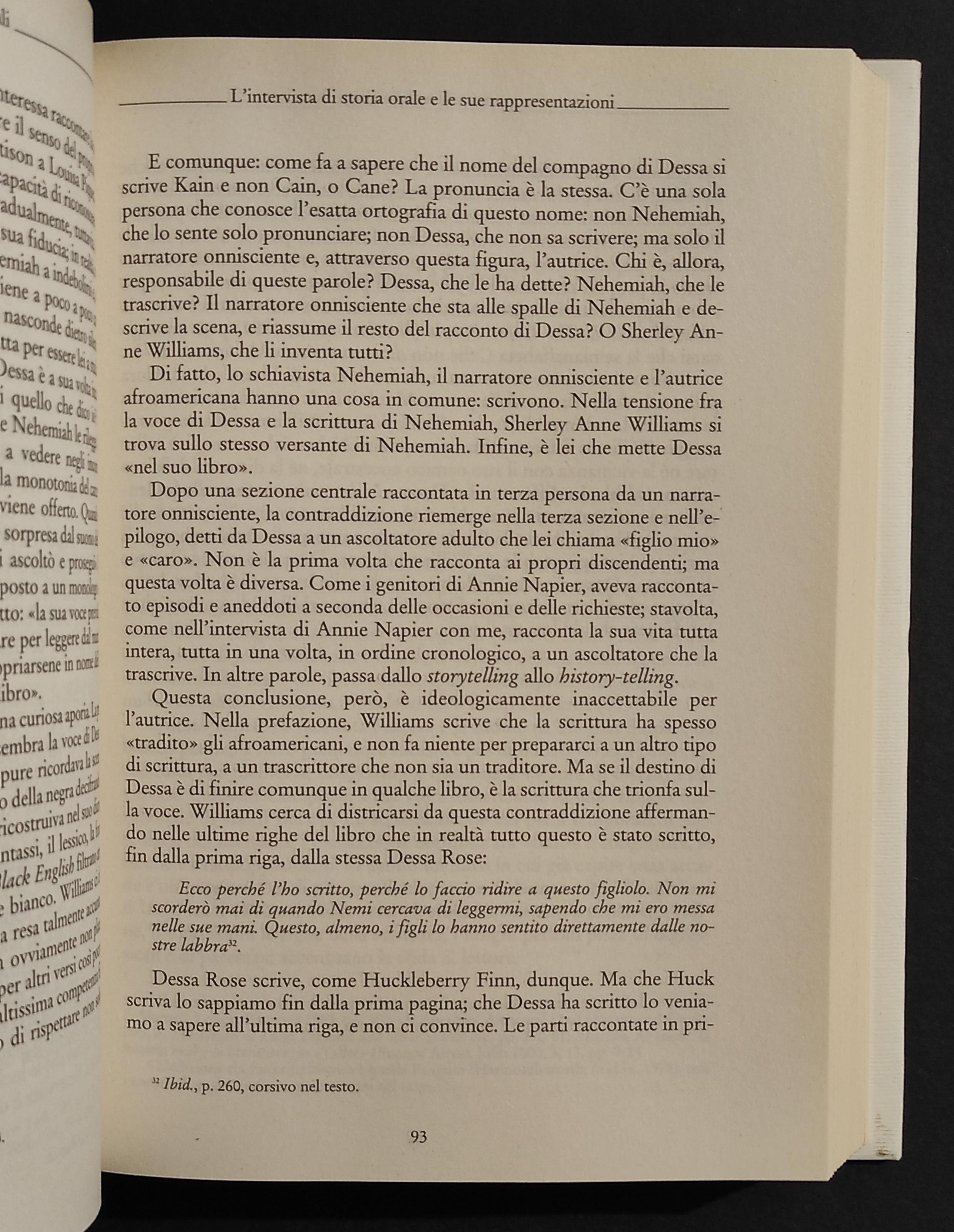 Storie Orali - Racconto Immaginazione Dialogo - A. Portelli - Ed. Donzelli - 2007