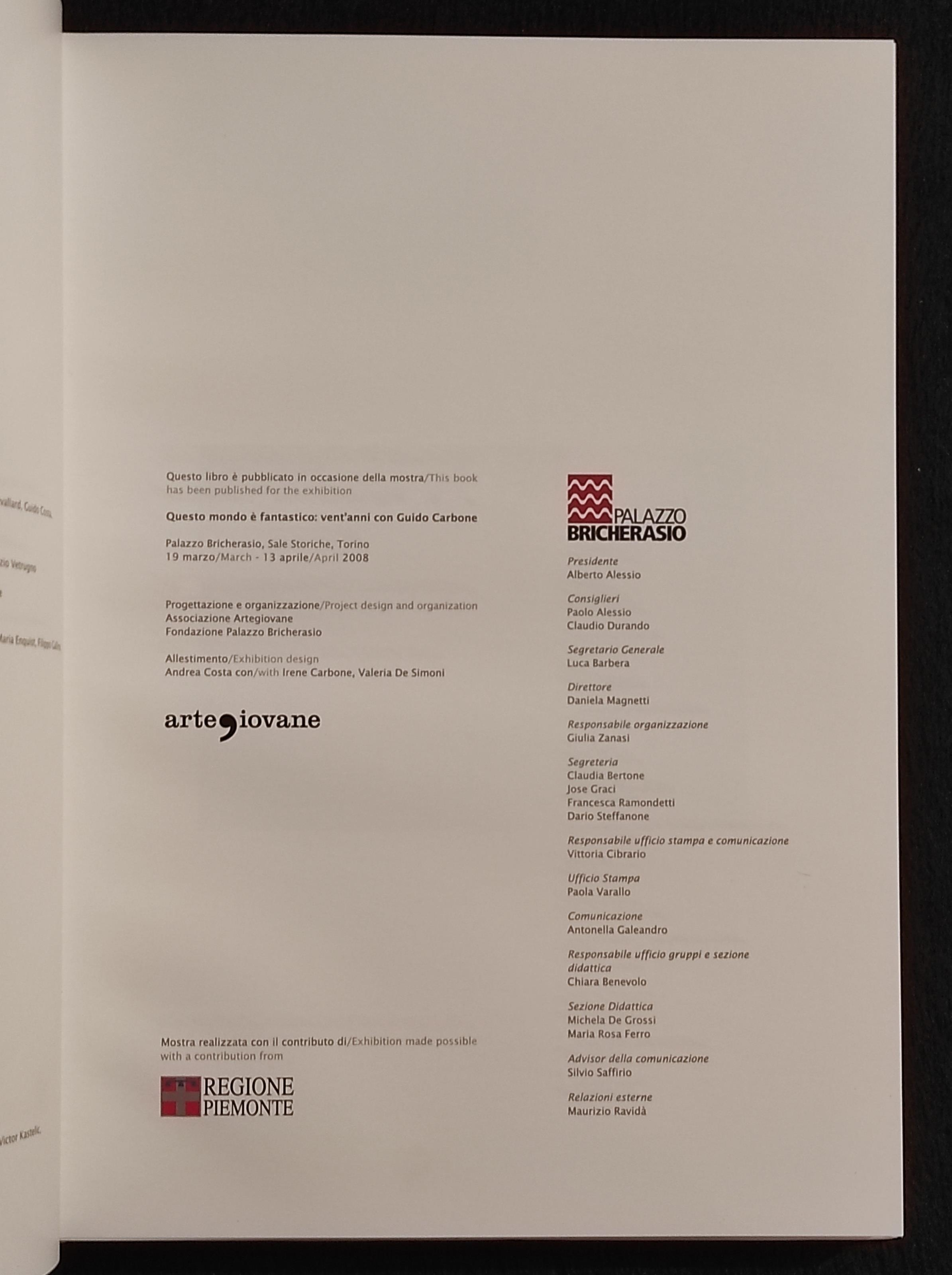 Questo Mondo é Fantastico - Guido Carbone - Electa - 2008