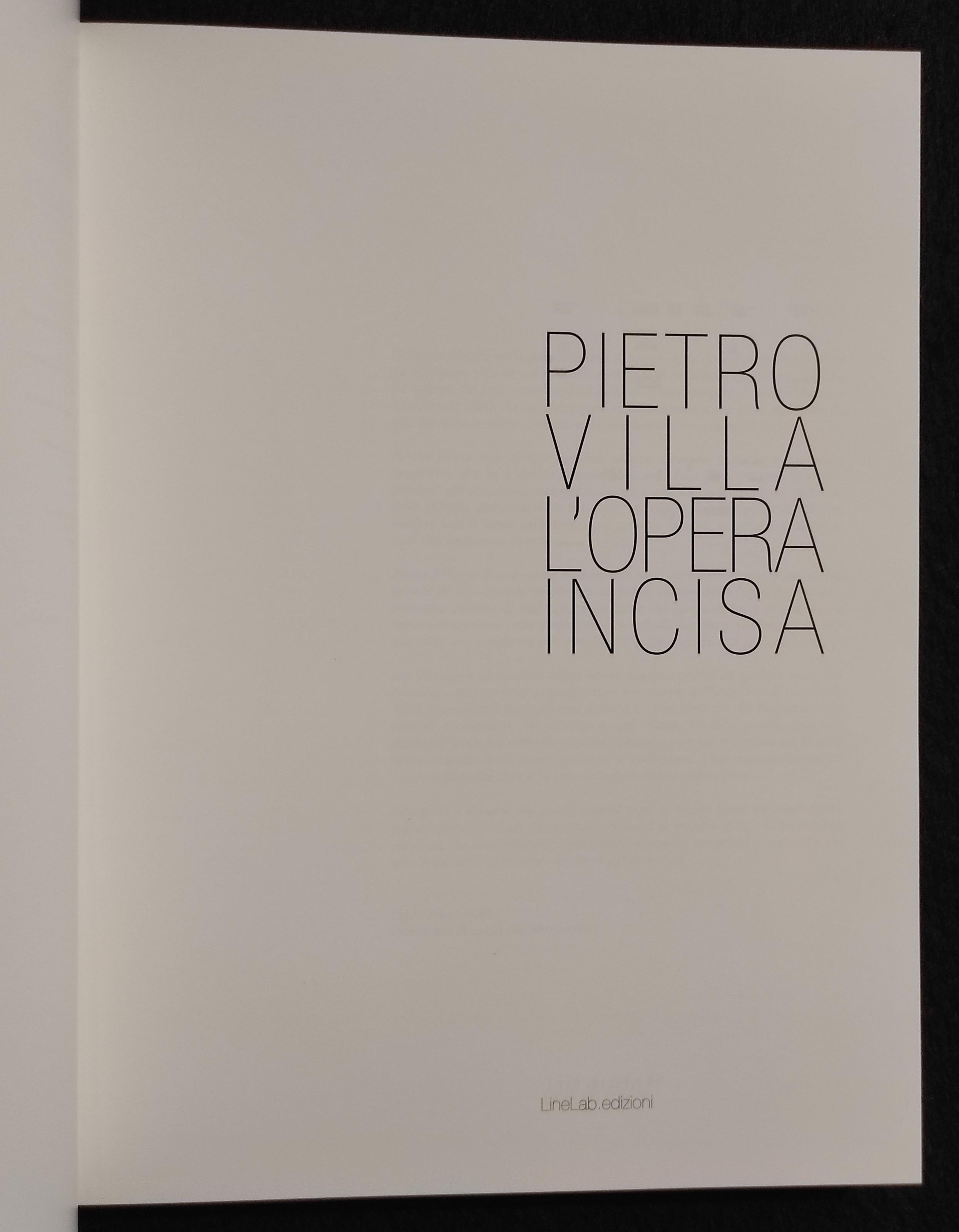 Pietro Villa - L'opera Incisa - LineLab Ed. - 2010