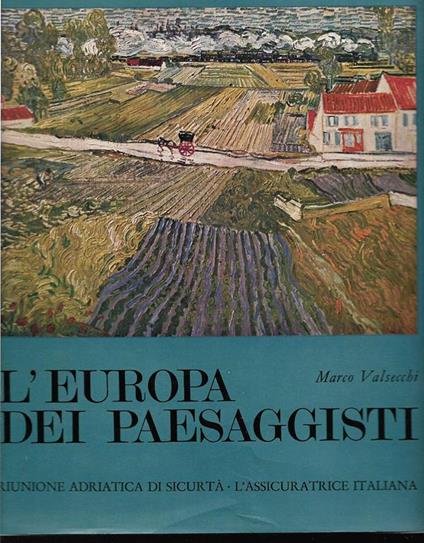 L' Europa dei Paesaggisti - Marco Valsecchi - copertina