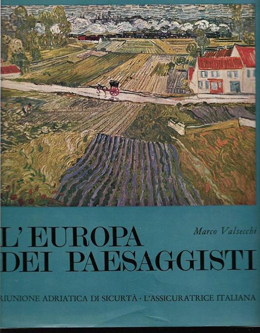 L' Europa dei Paesaggisti - Marco Valsecchi - copertina