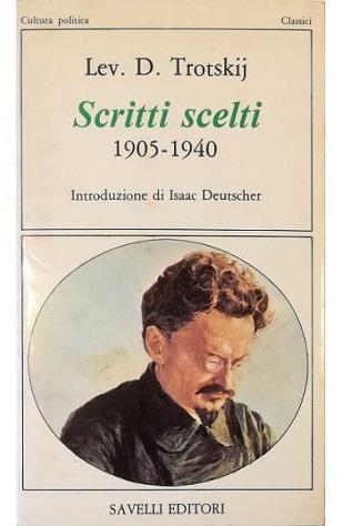 Scritti scelti 1905-1940 - copertina