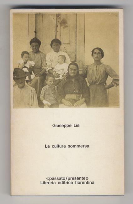 La cultura sommersa - Giuseppe Lisi - copertina