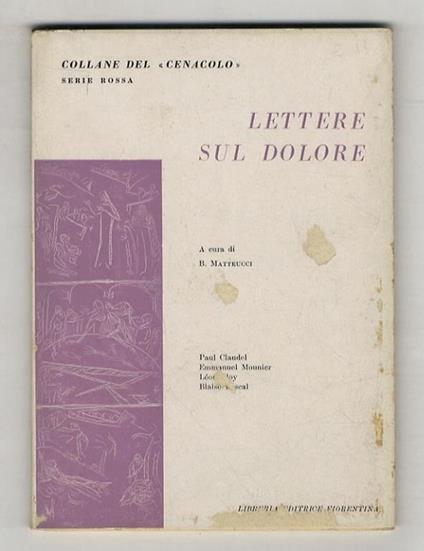 Lettere. A cura di D. Giulio Facibeni - copertina