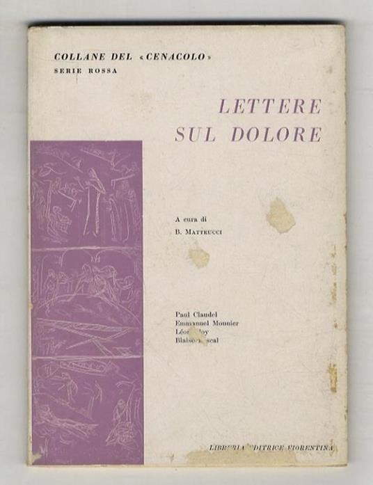 Lettere. A cura di D. Giulio Facibeni - copertina