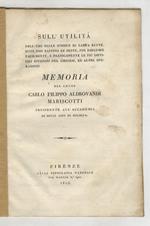 Sull'utilità delle strisce di carta rette dove non bastino le seste, per eseguire facilmente, e praticamente le più difficili divisioni del circolo ed altre operazioni. Memoria (...)
