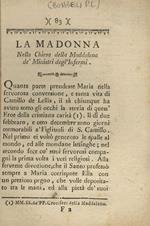 La Madonna nella Chiesa della Maddalena de' Ministri degl'Infermi