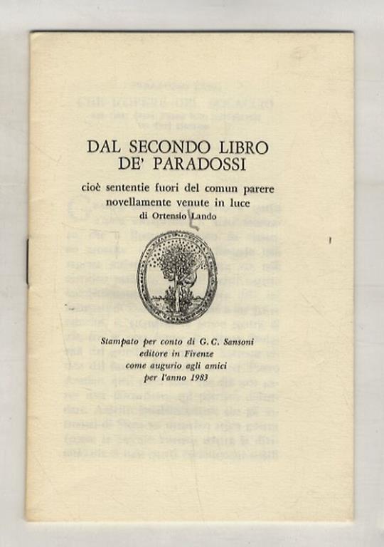 Libreria antiquaria Gozzini
