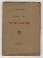 Cenni storici della Università di Perugia