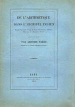 De l'arithmétique dans l'archipel indien. Traduit et annoté par Aristide Marre [..