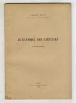 Le Cantique des Cantiques (poème)