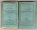 Lettres a une inconnue [...] précédées d'une étude sur Mérimée par H. Taine. Tome premier [- tome deuxième]. Huitième édition entiérement revue