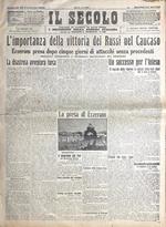 SECOLO (IL). Edizione del mattino. Anno LI. Numero 17893. Martedì 25 gennaio 1916