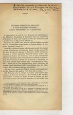 Lettere inedite di Italiani a Gian Giacomo Rousseau nella biblioteca di Neuchâtel