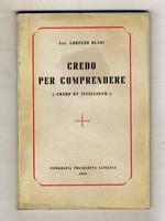 Credo per comprendere (Credi ut intelligam)