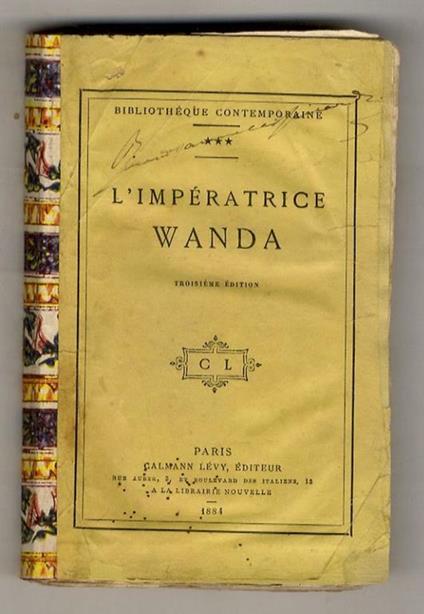L' Impératrice Wanda. 3ème édition - copertina