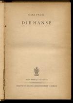 Die Hanse. Mit 145 Abbildungen und einer karte