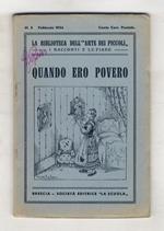 Quando ero povero