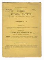 Conferenze sulla Storia antica dell'attuale territorio maceratese. Conferenza IX: Il Piceno ed il Territorio di Qui, fino allo stabilimento de' Longobardi