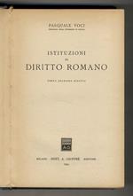 Istituzioni di diritto romano. Terza edizione rifatta