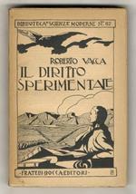 Il diritto sperimentale
