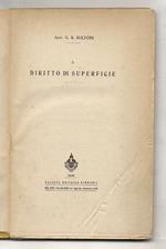 Il diritto di superficie