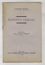 Francesco Ferrara. (Necrologio)
