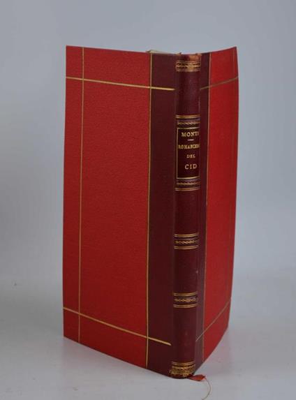 Romancero del Cid o storia dei fatti del celebre Cid castigliano. Traduzione dalla spagnolo di Pietro Monti… - copertina