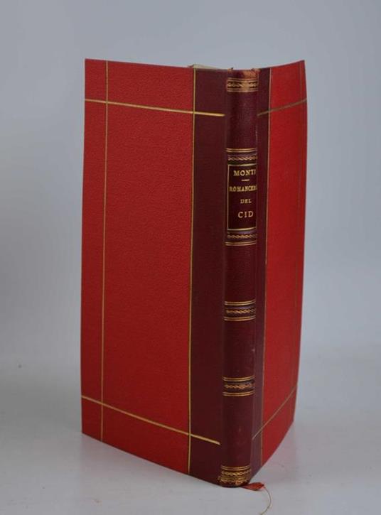 Romancero del Cid o storia dei fatti del celebre Cid castigliano. Traduzione dalla spagnolo di Pietro Monti… - copertina