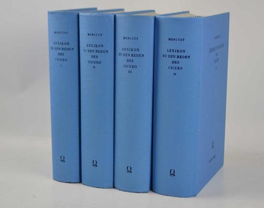 Lexicon zu den Reden des Cicero… - copertina