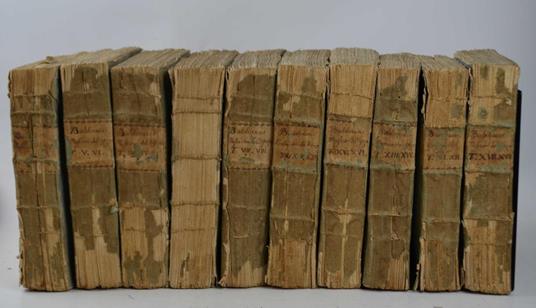 Notizie dei professori del disegno da Cimabue in qua… Edizione accresciuta di Annotazioni del sig. Doemnico Maria Manni - Filippo Baldinucci - copertina