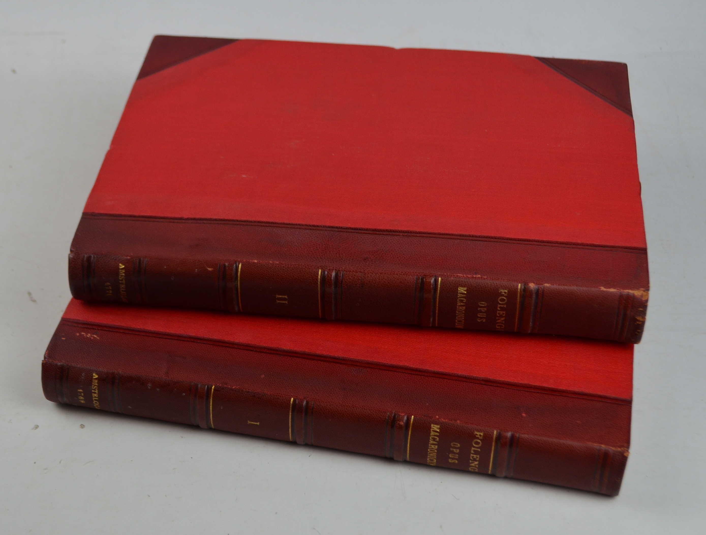 Opus macaronicarum notis illustratum, cui accessit vocabolarium vernaculum, etruscum, et latinum. Editio omnium locuplentissima…