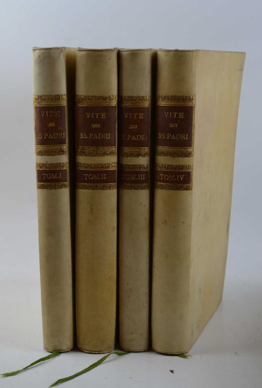 Volgarizzamento delle vite de' Santi Padri secondo l'edizione di Firenze anno MDCCXXXI - copertina