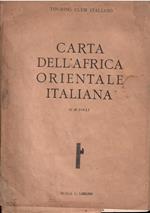 Carta Dell'Africa Orientale Italiana In 37 Fogli