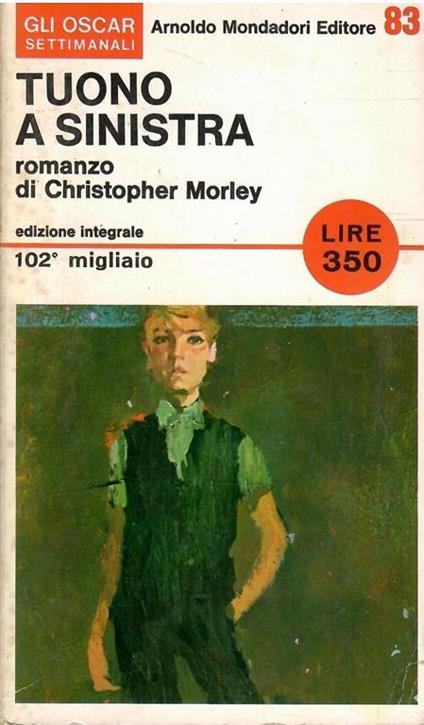 Tuono A Sinistra - Christopher Morley - copertina